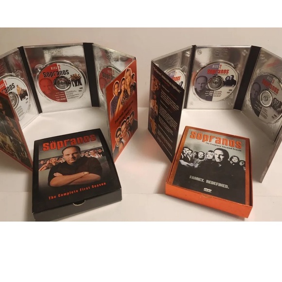 The Sopranos: The Complete 1st & 2nd Season First Second DVD Movies Series - Picture 1 of 16